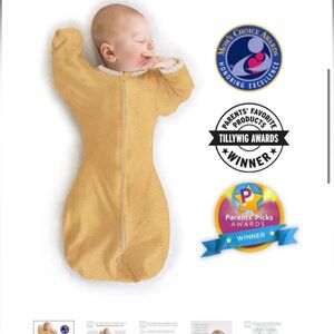 Swaddle Designs Convertible Baby Sleep Sack - Mustard